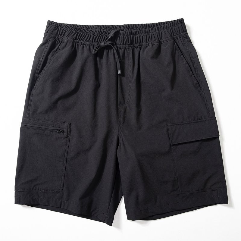 Shorts Men's Summer Thin Stretch Outdoor Quick-Drying Multi-pockets Overalls Fashion Trendy Loose Straight Shorts