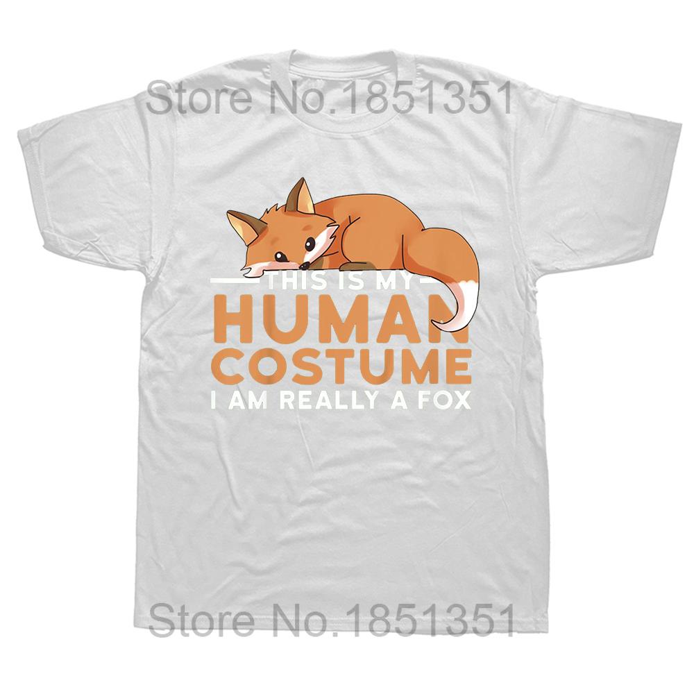 Lustige Always Be Yourself Unless You Can Be A Fox T-Shirts Grafik Baumwolle Streetwear Kurzarm Fuchs Liebhaber Sommer Stil T-Shirt