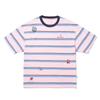 Li Ning × Henry Collaboration Striped Soft Simple Versatile Casual Short Sleeve T-Shirt Men Tops AHSW561-1