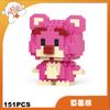 Educational Building Blocks Toy Compatible with Popular Construction Bricks Cartoon Character Puzzle Model Assembly Set for Creative Play and Display