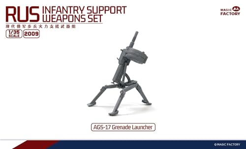 Magic Factory 1/35 Modern Russian Infantry Support Weapons Set Plastic Model Kit MGF2009