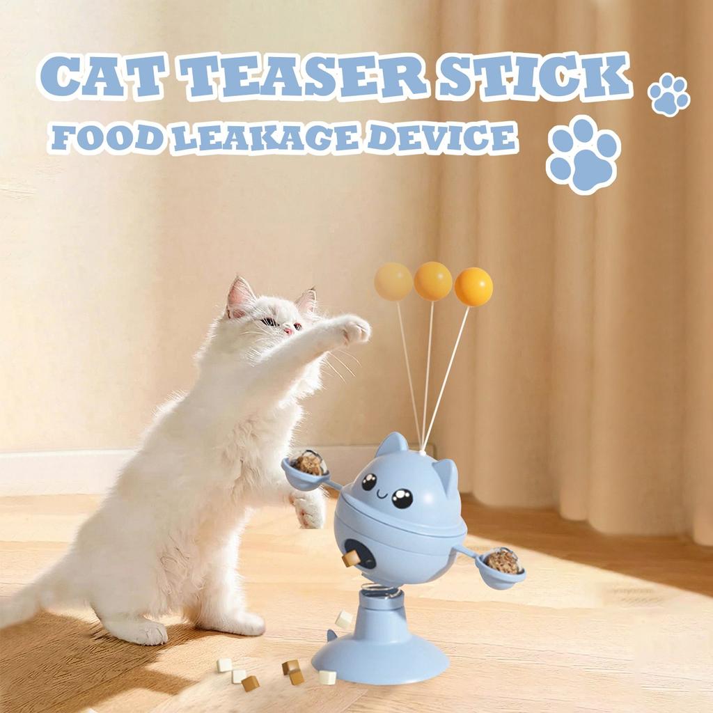 Cat Toys For Self Relaxation, Swinging, Attracting Wealth, Puzzle, Freeze-Dried, Leaking Food, Tumbler Suction Cup, Cat Teasing Stick