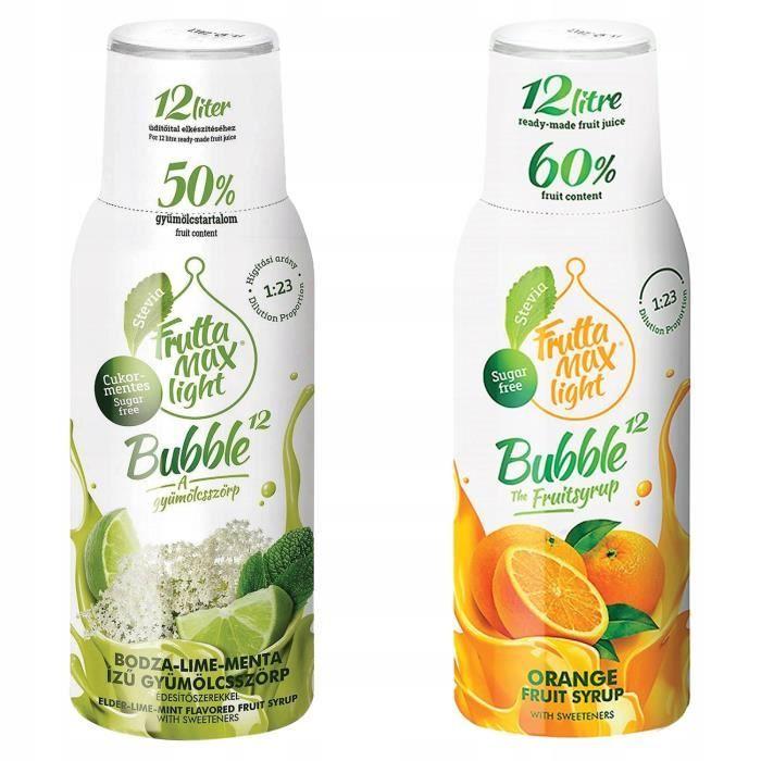 Fruttamax Citron Vert Menthe Sans Orange Léger 500ml