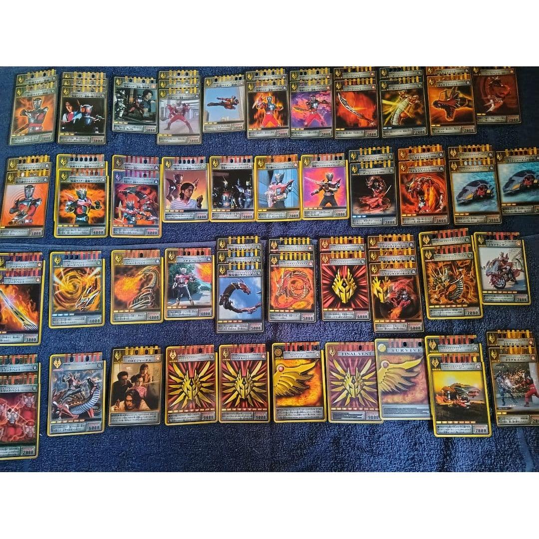 Used Kamen Rider Ryuki Advent Card (Card Game) Set Sold