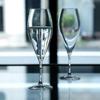 Kimura Glass Shop [Flute Glasses 6oz, Set of 2, No Box] Champagne Glasses, Beer Glasses, Pair Glasses, Wedding Gift, 60th Birthday Gift, Housewarming