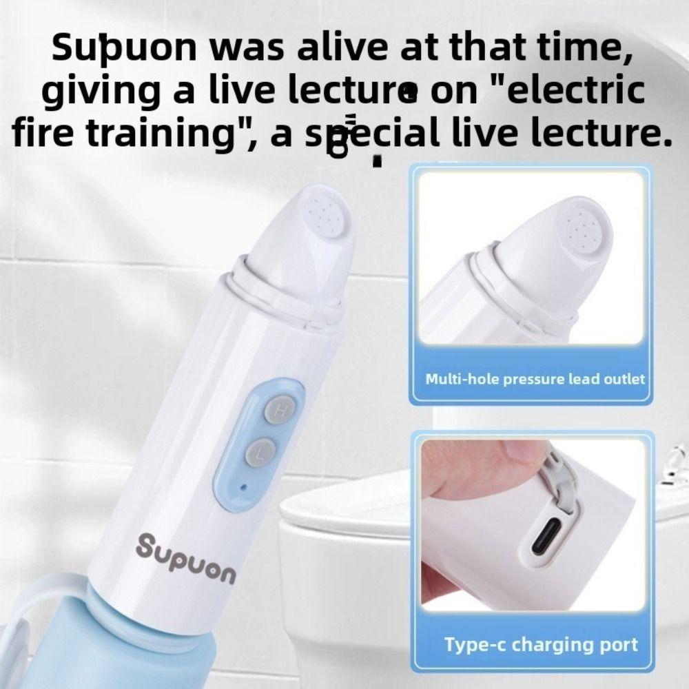 Portable Rechargeable Electric Bidet Water Pressure Control Large Capacity Bidet Flusher USB Charging Peri Bottle Women