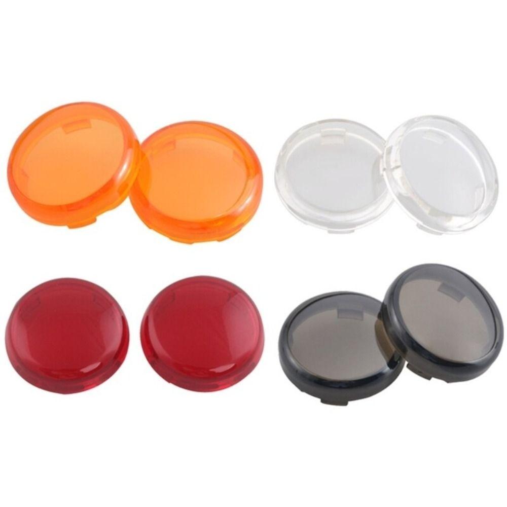 Lens Covers Turn Signal Light Caps Light Caps Motorcycle Light Lens for For Harley Motorcycle Use