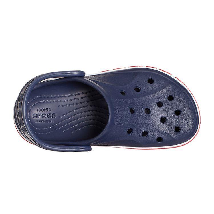 Crocs Bayaband Clog Beach Clogs Kids Footwear Deep-Blue 207018-410