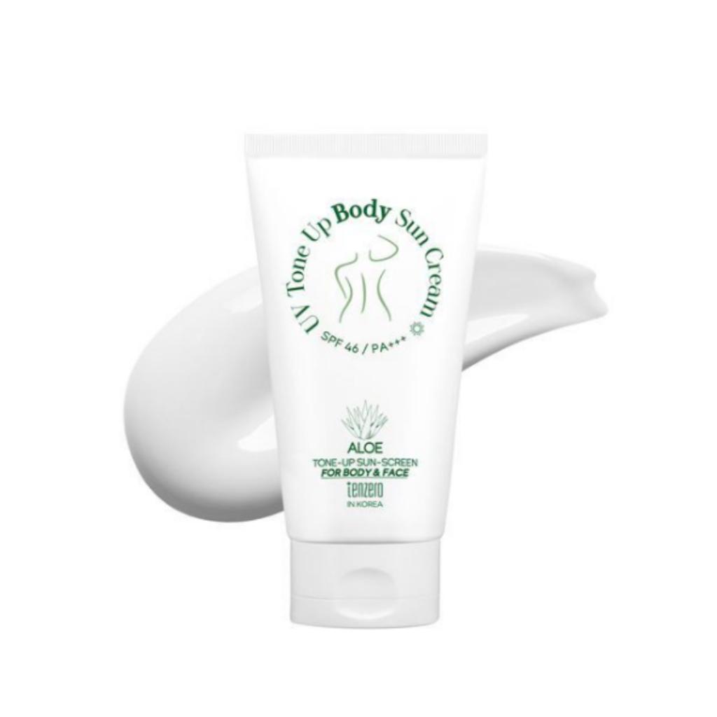 

[OLIVE YOUNG x Tenzero] Perfect UV Sun Cushion 20g/Aloe UV Tone Up Body Sun Cream 150g 1.Tone-Up Body Sun Cream