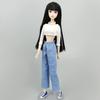 Sexy Shirts Short Crop Tops For Barbie Doll Clothes Long Sleeve Blouse Fashion Outfits For Barbie Accessories Kids Toys 1/6