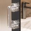 Suction Cup Glass Door Handle No Drilling Bathroom Shower Door Pull Handle Strong Grip for Window Cabinet Refrigerator