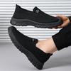 Men's Flying Knitted Shoes Breathable Mesh Walking Shoes for Spring and Summer