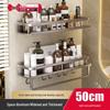 Punch-Free Wall-Mounted Bathroom & Toilet Storage Shelf
