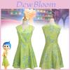 Vestido Cosplay Adorável e Colorido Divertida Mente Para Crianças Perfeito Para Festas de Aniversário