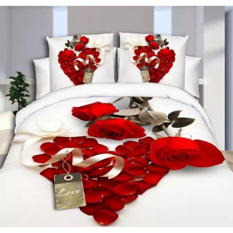 Bettwäsche Großhandel 3D Panda Delfin Jacquard Bettzeug Queen King Size Bettbezug + flache Tagesdecke + Kissenbezug Bambusfaser