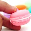 Mini Portable Earring Ring Storage Case Small Plastic Jewelry Organizer Box Cute Macaron Shaped Jewelry Box for Girls Gift