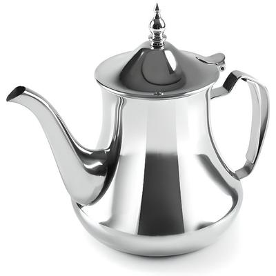 Teapot - Ibili - Mahdia - 0.65 L - Stainless Steel - Dishwasher Safe - Ceramic/Gas/Electric