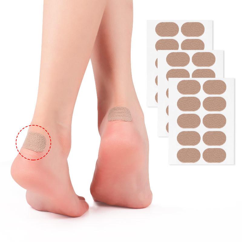 Sweat-absorbing, Breathable, Anti-wear Foot Stickers, High Heels, Small Oval Corns Stickers, Multi-functional Flannel Stickers At Will
