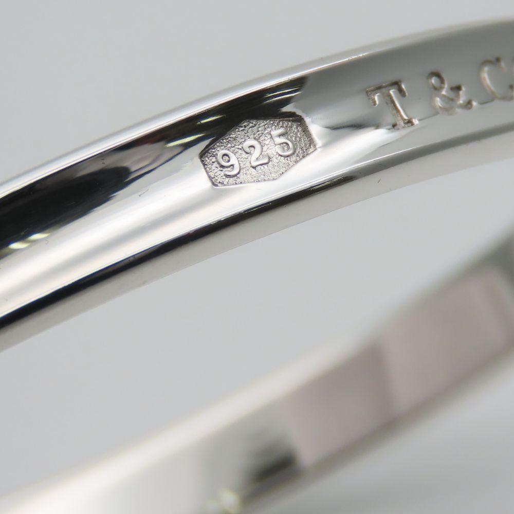Used TIFFANY&Co. Bangle 1837 basic Silver925 31.3g Silver bracelet