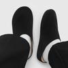 Big Size 38-46 Slides Sandals Men Open Back Casual Shoes Mules Suede Leather Backless Loafers Slippers Half Shoes Slip On Flats