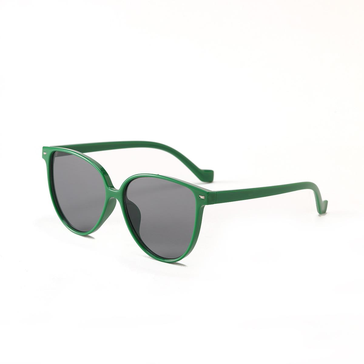 Glasses 95147 Rivet Round, Toad Large Frame Sunglasses, Sunscreen Sunglasses Men S And Women S темно-зеленого