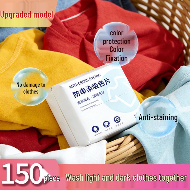 Washing Machine Anti-Bleeding Color Absorbing Sheets - Special Laundry Protector
