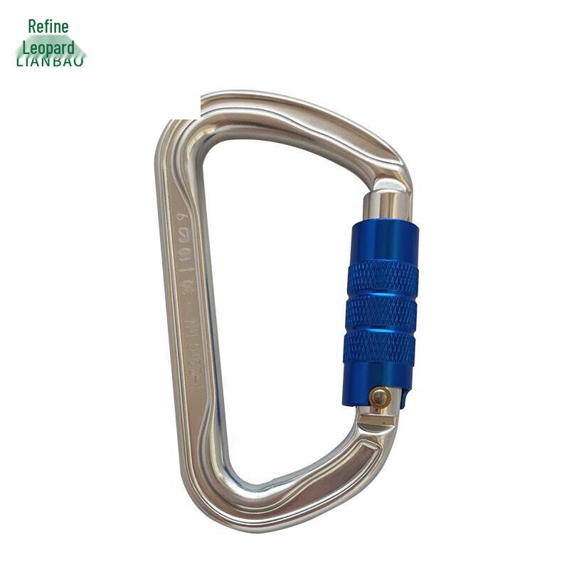 Auto-Locking D-Shape Climbing Carabiner