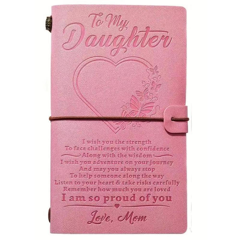 The Pink Handbook Can Be Written on 136 Pages, and The Card Slot Storage Bag Can Be Freely Matched with Pages.