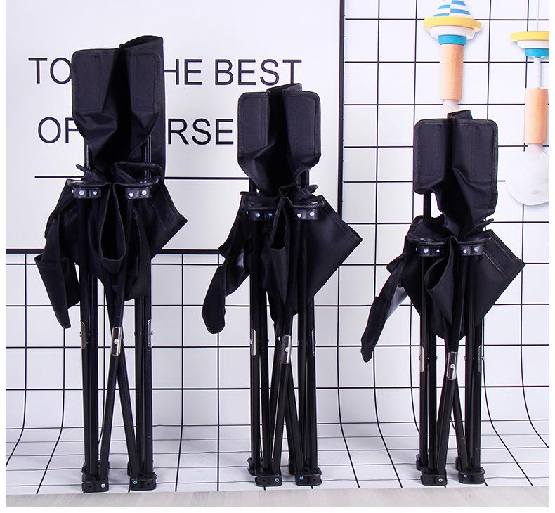 Chaise de Camping Pliante Portable d'Extérieur avec Logo Personnalisé - Parfaite pour la Pêche, le Croquis et les Sorties Printanières