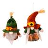 Elegant Harvest Season Gnome Small Pendant Featuring Rustic Fabric And Cheerful Autumn Colors