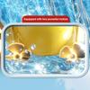 Remote Control Boat, 2.4Ghz Waterproof Rechargeable Speed Boat for Pools and Lakes, Mini Stunt Boat Toys for Kids