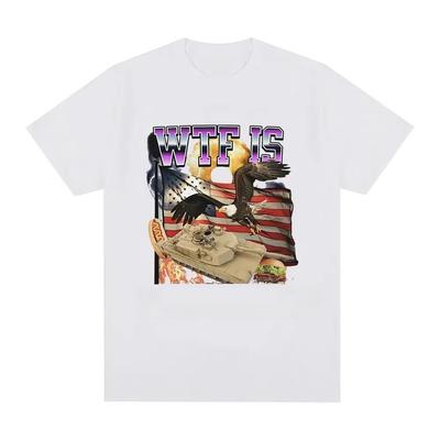 Graphic T Shirt Men's Fashion Hip Hop T-shirt Summer Casual 100% Cotton Short Sleeve Oversized T Shirts T Shirts One Piece