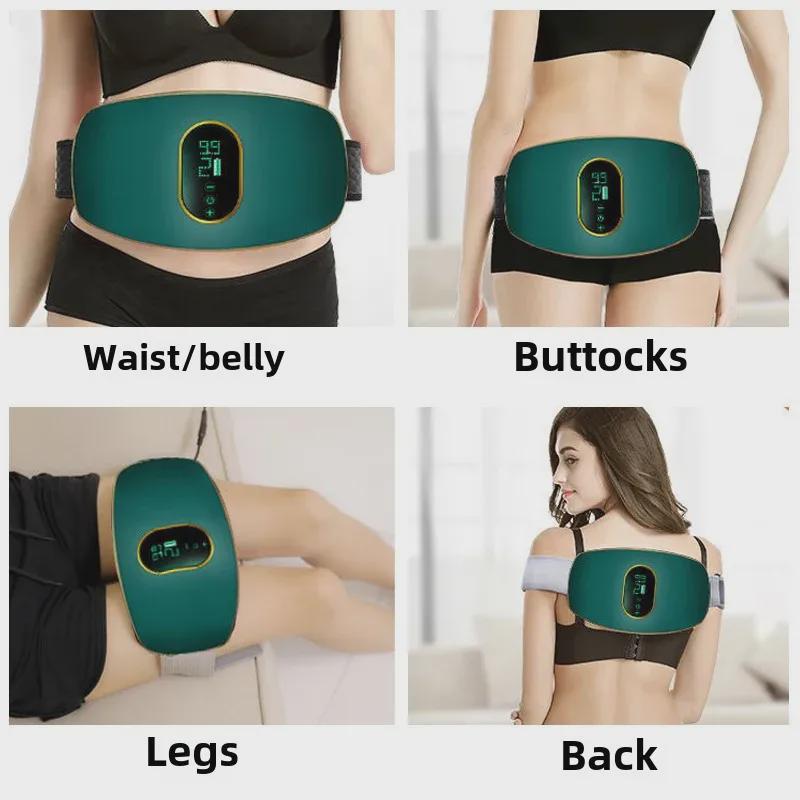 Multipurpose Heating Massage Belt for Legs, Hips & Back