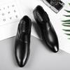 Luxury Men Leather Shoes Formal Dress Shoes for Male Plus Size Party Wedding Office Work Shoes Slip On Business Casual Oxfords