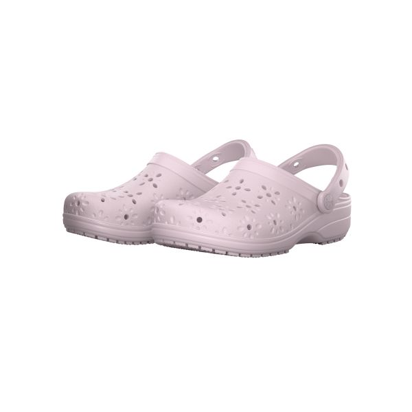 Crocs Classic Flower Bud EVA Round Toe Lightweight Clogs Women Clogs Pink 210927-6ZW