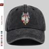 Pc Unisex Wolf Head Pattern Printed Baseball Cap with Colorful Wolf Print Design Sun Hat Hunting Decor Hat Adjustable Strap