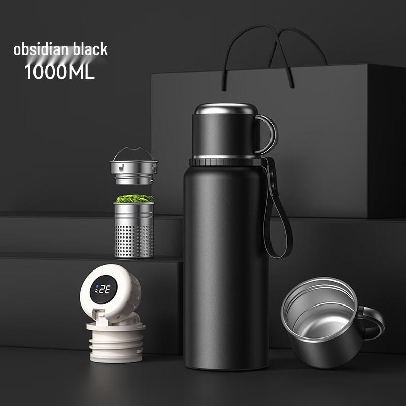 OLOEY Smart Temperature Display Thermos Bottle