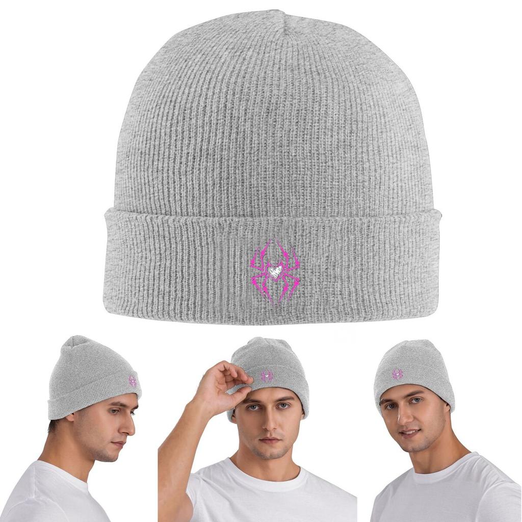 AJ Lee Spider Web Warm Knitted Cap Winter Knit Bonnet Hat Skullies Beanies Hip Hop Caps for Unisex