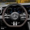 Housse de volant en cuir pour voiture pour Mercedes Benz W214 C200 W204 W203 W124 W210 W221 W202 W176 CLA 250 W166 Accessoires 2025