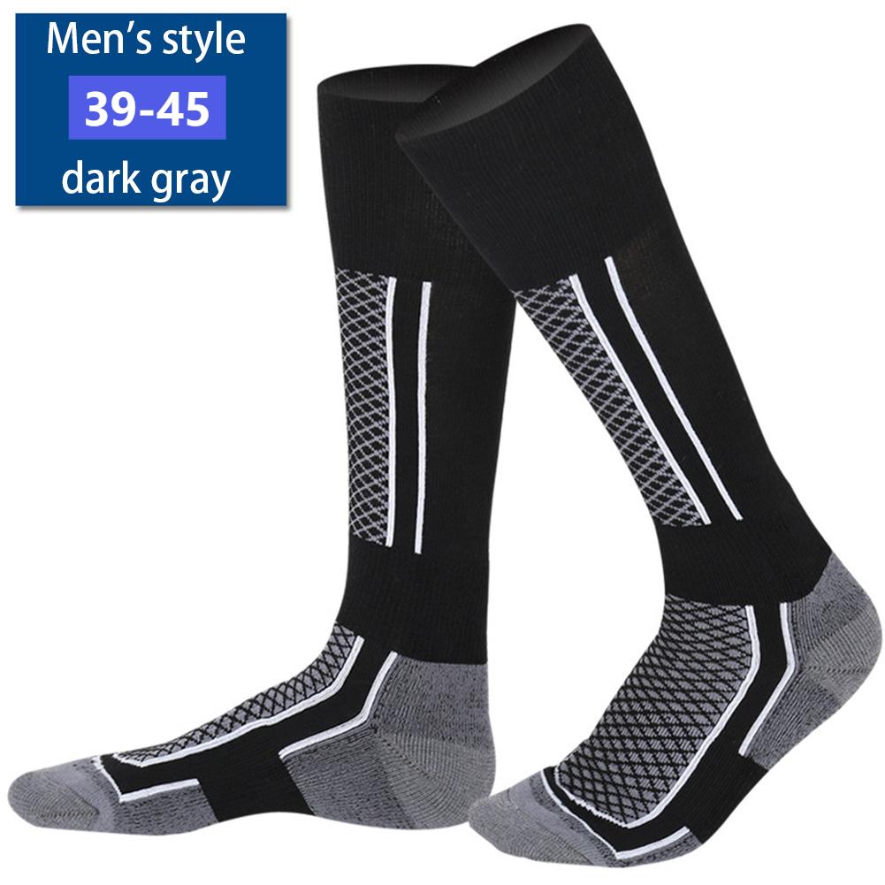 Winter Warm Ski Socks Men Women Nylon Thickened Cotton Socks Outdoor Skiing Hiking Thermal Sports Sock Breathable Knee High Sock
