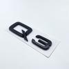 2026 3D ABS Numbers Letters Q2 Q3 Q4 Q5 Q6 Q7 Q8 Emblem for Audi Q series Car Fender Trunk Rear Logo Sticker Black Silver