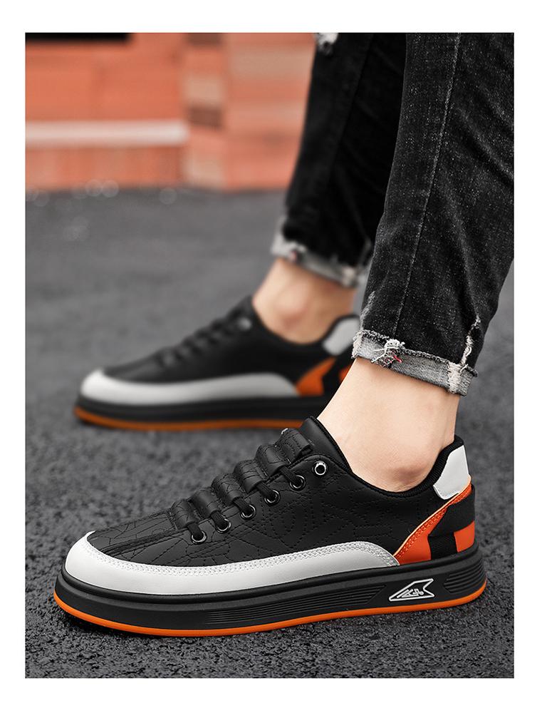 Men's Trendy Autumn Lightweight Breathable Slip-On Leather Casual Shoes