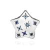 792974C01 Bold Sparkling Star Silver Charm