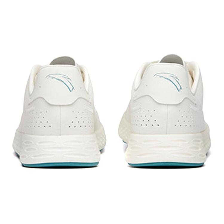 Anta Track Comfortable Breathable Low top Skateboard Shoes Men's Ivory White 112128047-1