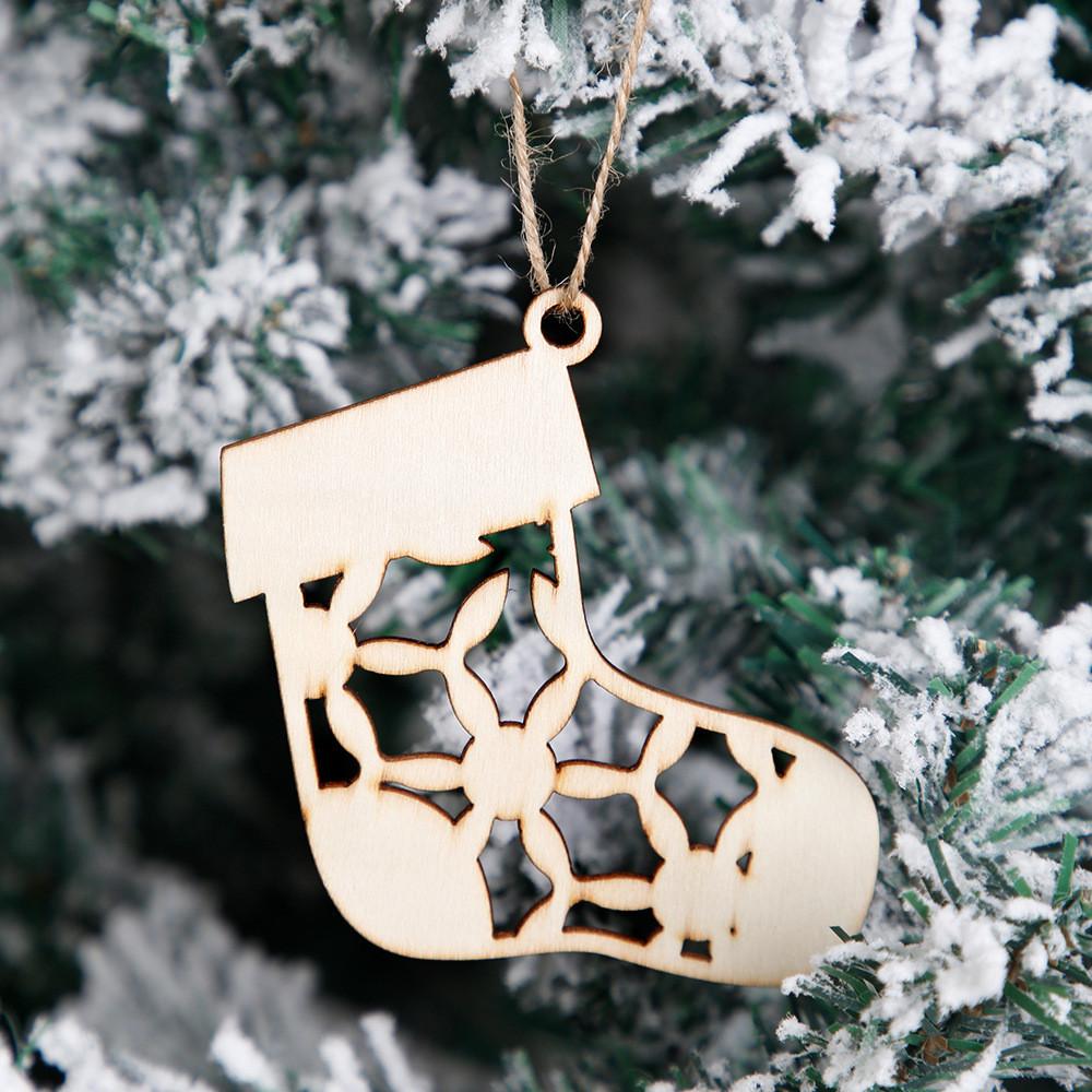 Wooden Christmas Whimsical Decorations Including Laser Cut Bells For A Joyful Celebration