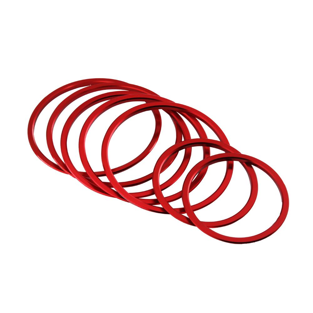 

Car Air Vent Trim Ring For Mercedes Benz GLC C Class C200 C220 C300 GLC250 MB X253 W205 AC Panel Outlet Decoration Cover Sticker красный