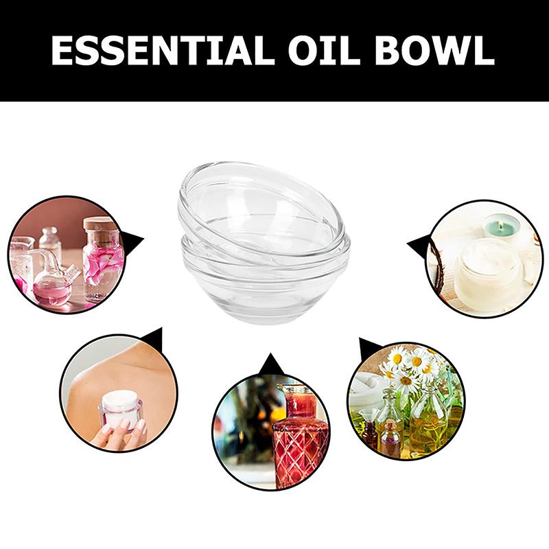 

Transparent Acrylic Mask Essential Oil Bowl Brush Kits Face Makeup Mixing Tools Sets Reusable Skin Care Durable Beauty Diy Craft one size