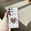 Applicable To Samsung S25Ultra Love Butterfly Mirror Mobile Phone Case S24 Small Fresh A04S Women'S A25 Soft