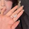 Zircon Butterfly Round Pearl Necklace - Niche Design, Elegant Sweater Chain, Light Luxury Feel