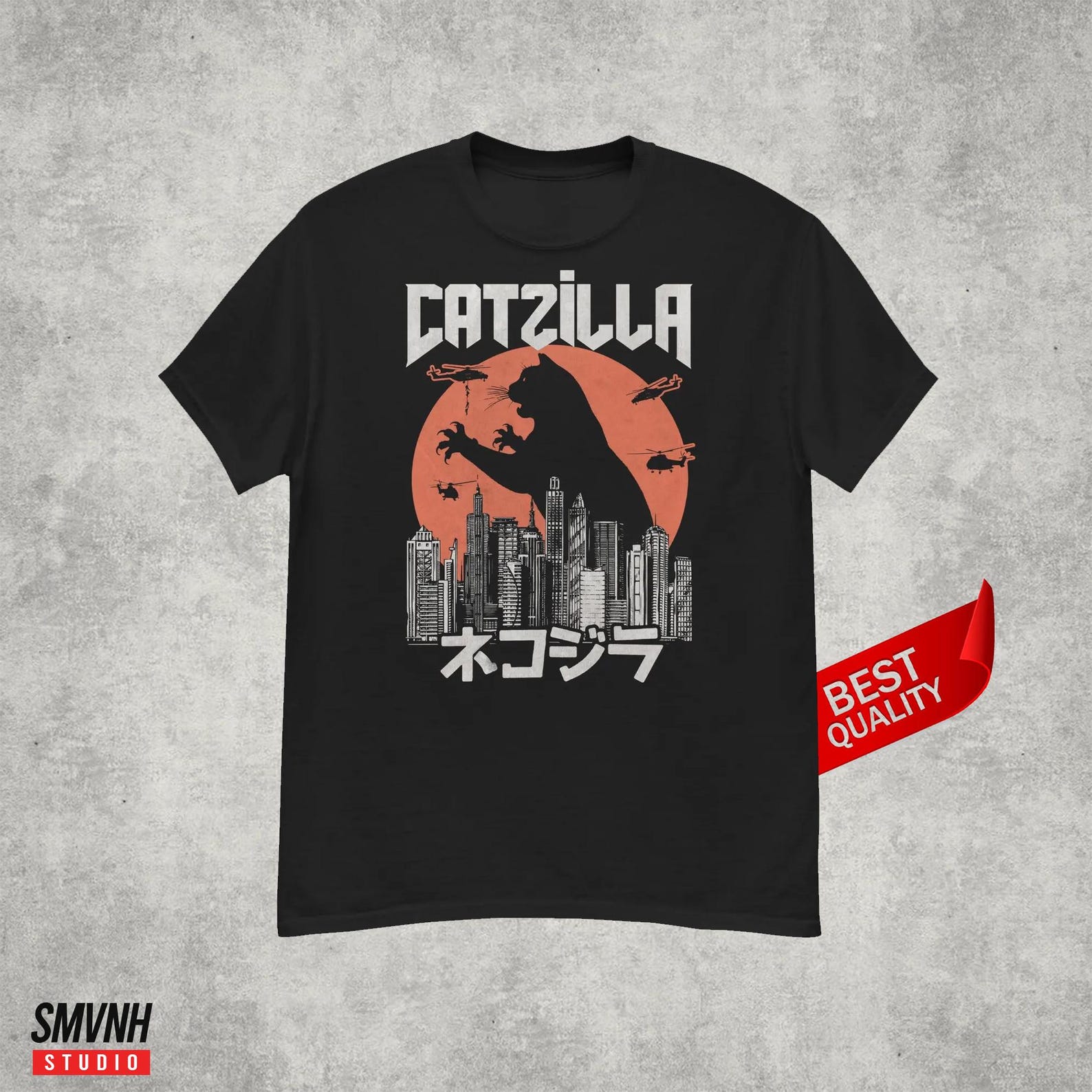 Catzilla Unisex classic tee L
